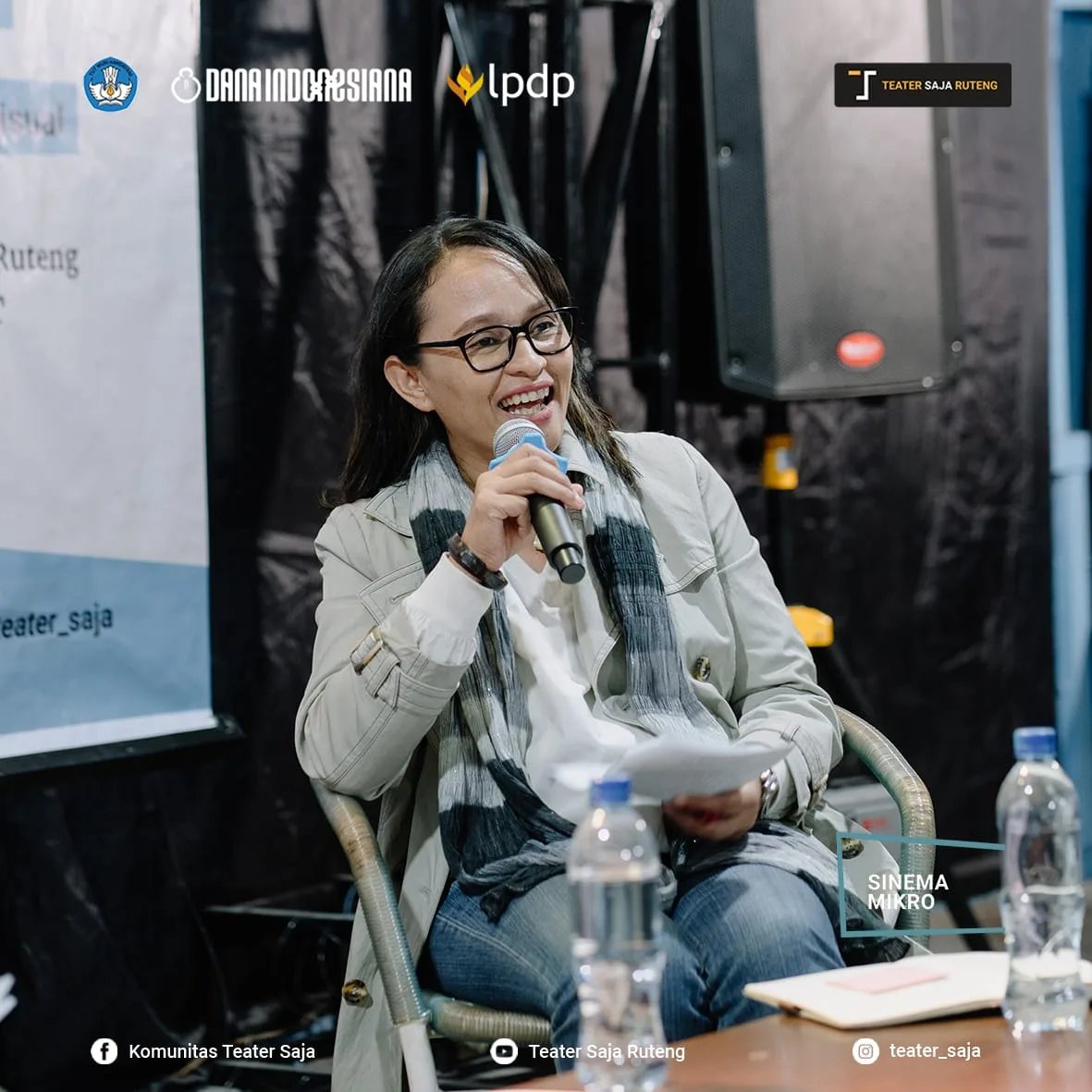Moderator untuk Diskusi Film Derzu Uzalla